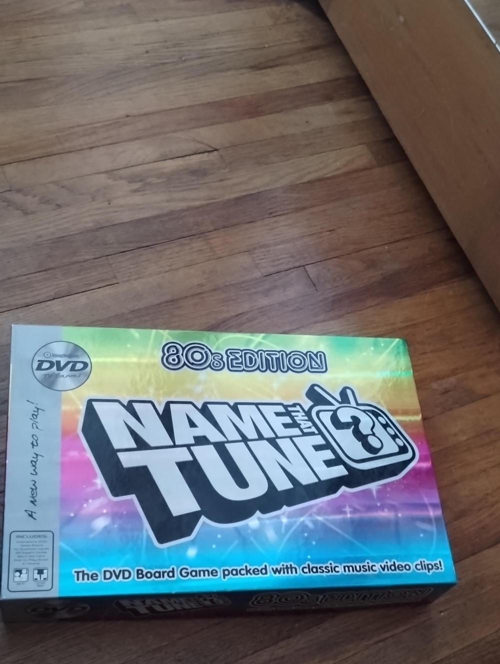 Name That Tune 80s Edition DVD Board Game - Rainbow Cover